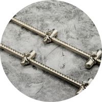 One More Cast Hrazdy Elbowz High-Grade 316 Stainless Steel 3 Rod Std 11,5" & 9,5" 2 ks One More Cast Hrazdy Elbowz High-Grade 316 Stainless Steel 3 Rod Std 11,5" & 9,5" 2 ks