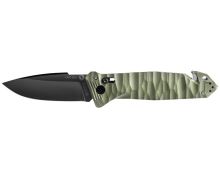 TB Outdoor Zatvárací Nôž CAC S200 French Army G10 Hladké Ostrie Khaki