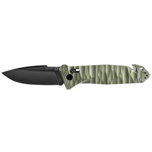 TB Outdoor Zatvárací Nôž CAC S200 French Army G10 Hladké Ostrie Khaki