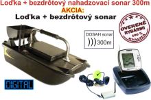 Sports Zavážacia Lodička BL + Bezdrátový Sonar 300 m (8)