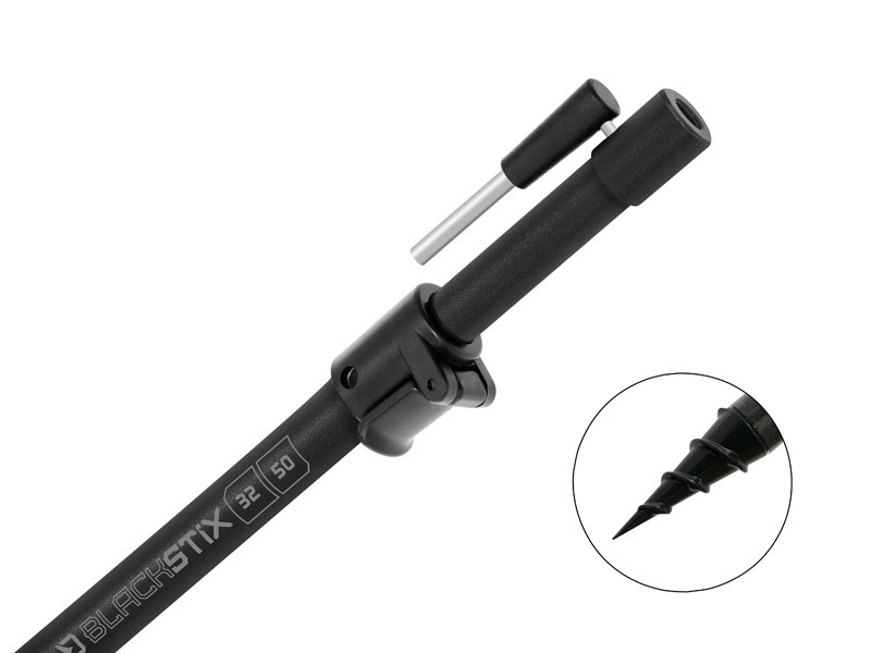 E-shop Delphin vidlička blackstix - 60-95 cm