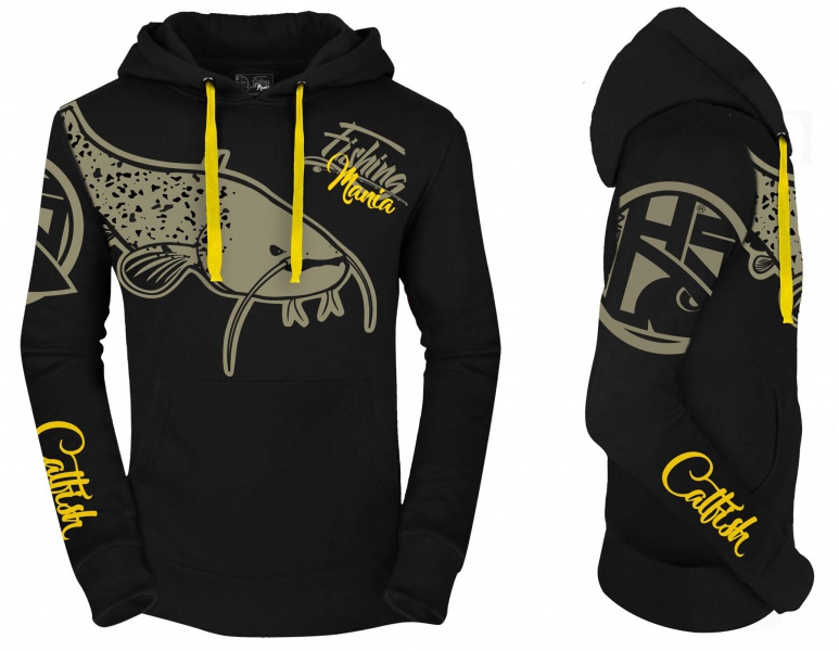 E-shop Hotspot design mikina fishing mania catfishing - m