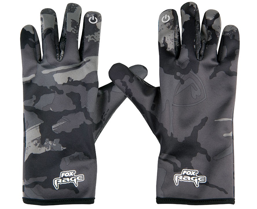 E-shop Fox rage rukavice thermal camo gloves - m