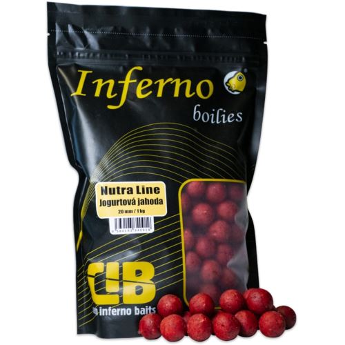 Carp Inferno Boilies Nutra Line Jogurtová Jahoda