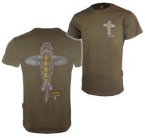 Vass Tričko Carp Rising T-Shirt Khaki
