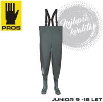 PROS Prsačky Detské Junior Zelené (1)