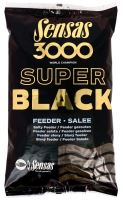 Sensas krmítková zmes 3000 Dark Salty (Čierne - slané) 1 kg-Feeder