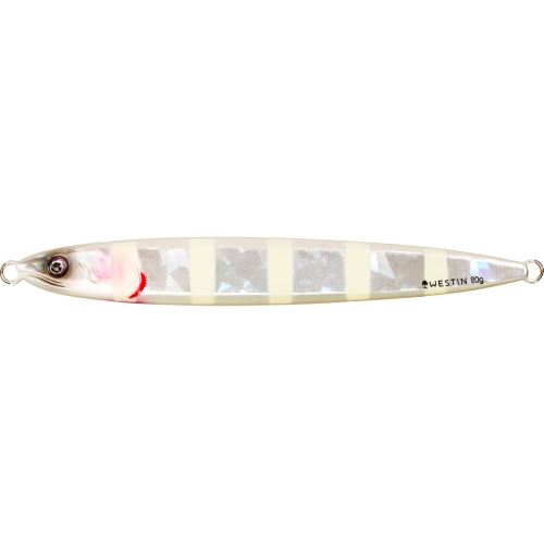 Westin Pilker Flashin Anchovy Zebra Glow
