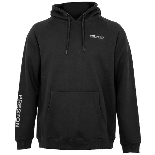 Preston Innovations Mikina Black French Terry Hoodie