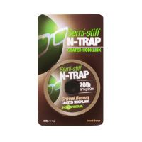 Korda Náväzcová Šnúrka N-Trap Semi Stiff Gravel Brown 20 m (1)