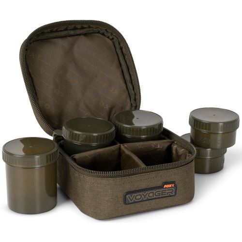 Fox Puzdro Voyager 6 Pot Hookbait Case