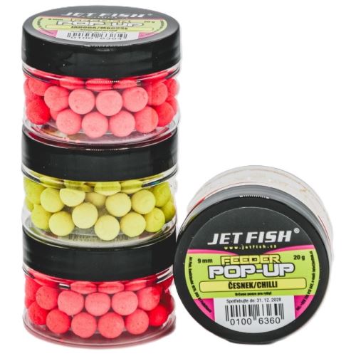 Jet Fish Plávajúce Nástrahy Feeder Pop Ups 20 g 9 mm