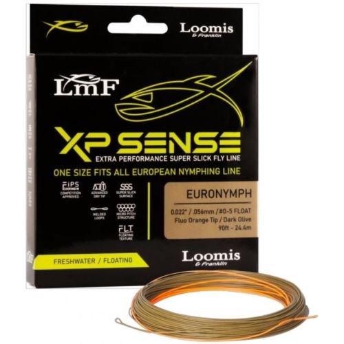 Loomis Franklin Muškárska Šnúra XP Sense Fly Euro Nymph WF0-5F