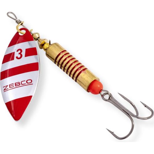 Zebco Rotačka Trophy Z-River Strieborno Červené Pruhy