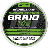 Nytro Šnúra Sublime X8 Sinking Feeder Braid 150 m - 0,08 mm 4,1 kg