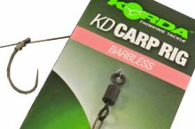 Korda Náväzec KD Carp Rig Kurv Shank Bez Protihrotu N-Trap Soft 30 lb (1)