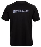 Preston Innovations Tričko Lightweight Black Raglan T-Shirt - S