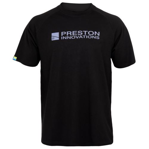 Preston Innovations Tričko Lightweight Black Raglan T-Shirt