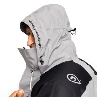 Adventer & Fishing Membránová Bunda Titanium Black (6)