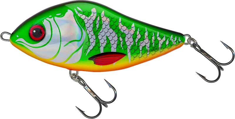 Salmo wobler slider floating holo tiger - 10 cm