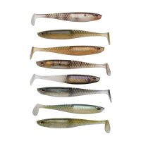 Berkley Súprava Gumových Nástrah Powerbait Cullshad Slim Clear Water Mix - 7,5 cm 2,5 g 8 ks