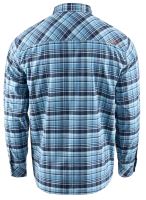 Grundéns Košele Dungeness Seawool Flannel Shirt Captain´s Blue (1)