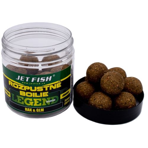 Jet Fish Rozpustné Boilie Legend Range Rak GLM 250 ml