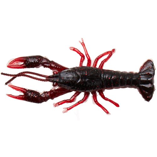 Savage Gear Gumová Nástraha Ned Craw Floating Black Red 6,5 cm 2,5 g