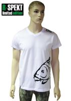 R-SPEKT Tričko Carper biele