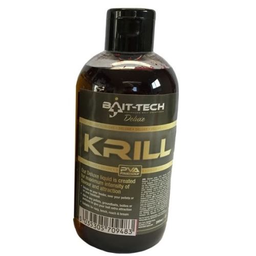 Bait-Tech Tekutý Posilovač Deluxe Krill 250 ml