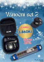 Flajzar Vianočná Sada Svetla WRL3 a Čelovky HL346 + Puzdro + Šiltovka (2)