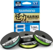 Shimano Splietaná Šnúra Kairiki 8 Zelená 150 m Shimano Splietaná Šnúra Kairiki 8 Zelená 150 m