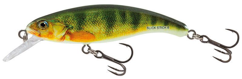 Salmo wobler slick stick floating young perch - 6 cm