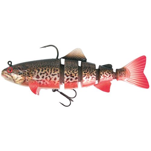 Fox Rage Gumová Nástraha Replicant Trout Jointed Super Natural Tiger Trout - 18 cm 110 g