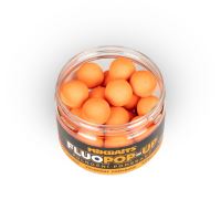 Mikbaits Plávajúce Boilie Fluo Polnočný Pomaranč 150 ml (1)