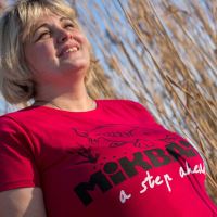 Mikbaits Dámské Tričko Červené Ladies Team (1)