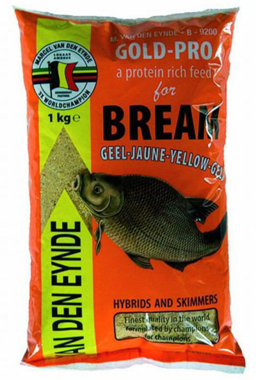 Mvde krmítková zmes gold pro bream yellow - 1 kg