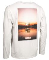 Nash Tričko Make It Happen Sunset Long Sleeve T-Shirt Ecru (2)