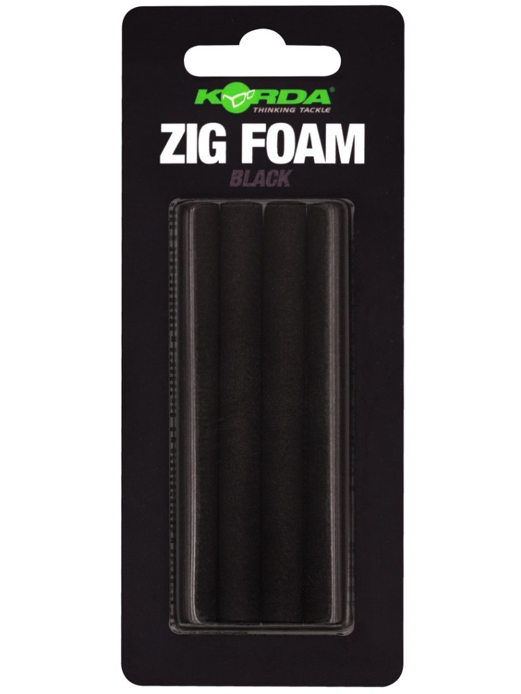 E-shop Korda penové valčeky zig foam - čierna