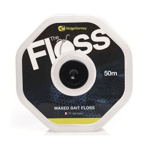 RidgeMonkey Šnúrka The Floss Waxed Bait Floss 50 m