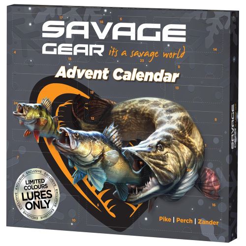 Savage Gear Adventný Kalendár Advent Calendar Predator 2025