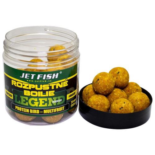 Jet Fish Rozpustné Boilie Legend Range Protein Bird Multifruit 250 ml - 24 mm