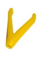 Daemons Rohatinka Plastová Žltá Otvor 5 mm Predná