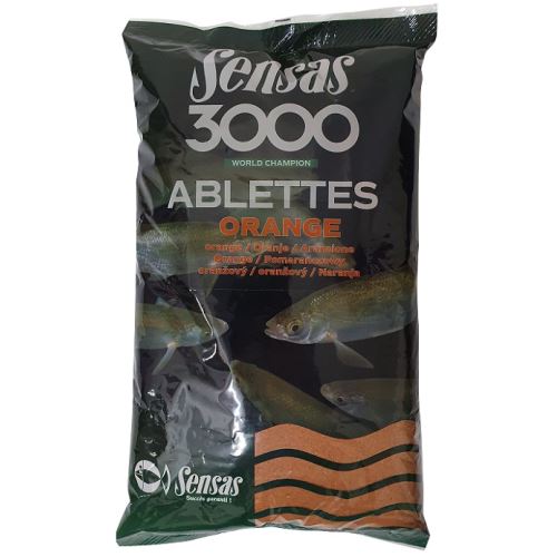 Sensas Kŕmenie 3000 Ablettes Orange (Ploticaj Oranžová) 1 kg