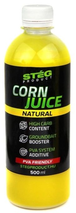Stég booster corn juice 500 ml - natural