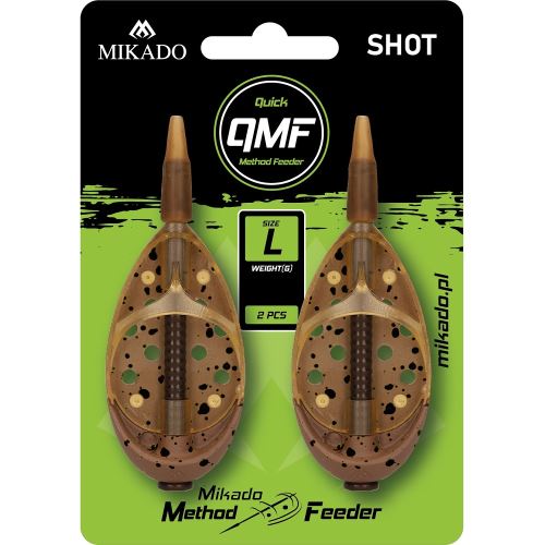 Mikado Krmítko Method Feeder Shot Q.M.F. System L 2 ks