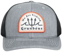 Grundéns Šiltovka Poseidon Trucker - Heather Grey/Black