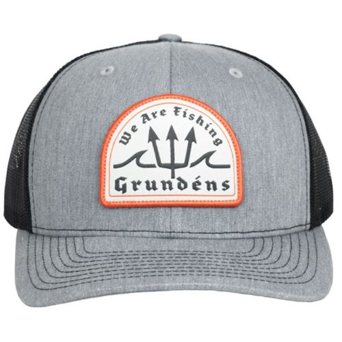 Grundéns Šiltovka Poseidon Trucker - Heather Grey/Black