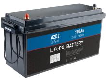 A2D2 Batéria LiFePo4 25,6 V 100Ah M8 REPT Cells