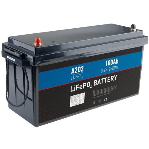 A2D2 Batéria LiFePo4 25,6 V 100Ah M8 REPT Cells
